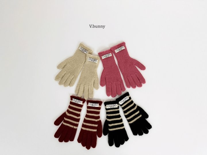 V Bunny - Korean Children Fashion - #kidzfashiontrend - Twelve Gloves - 3