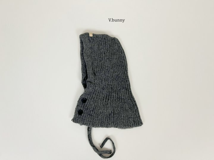 V Bunny - Korean Children Fashion - #kidzfashiontrend - Button Balaclava - 7