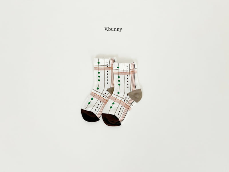 V Bunny - Korean Children Fashion - #littlefashionista - Just Socks Set - 5