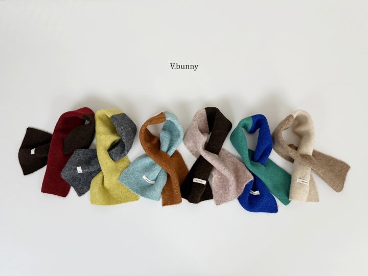V Bunny - Korean Children Fashion - #littlefashionista - Two-Color Muffler