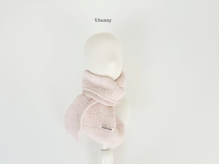 V Bunny - Korean Children Fashion - #littlefashionista - Boucle Muffler - 8