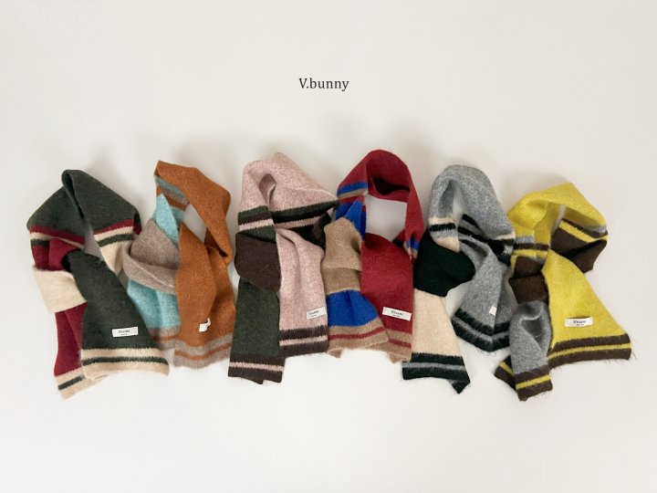 V Bunny - Korean Children Fashion - #littlefashionista - Palette Muffler - 5