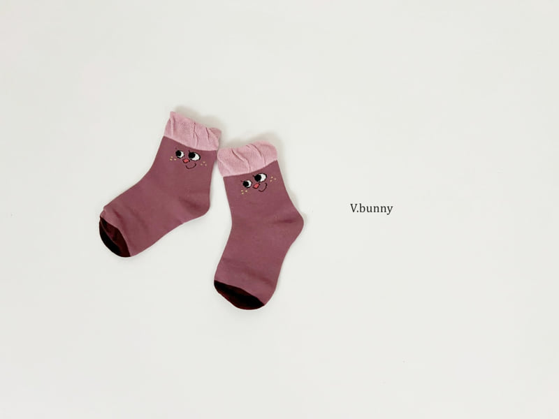 V Bunny - Korean Children Fashion - #magicofchildhood - Danto Socks Set - 9