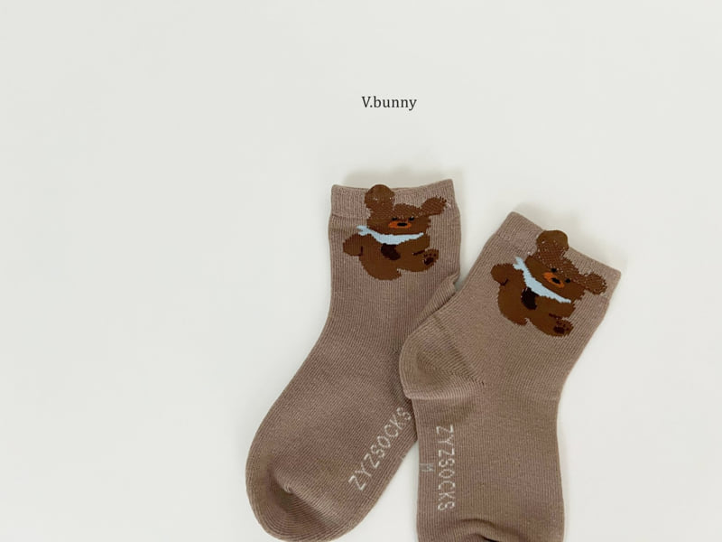 V Bunny - Korean Children Fashion - #magicofchildhood - Elbe Socks Set - 8