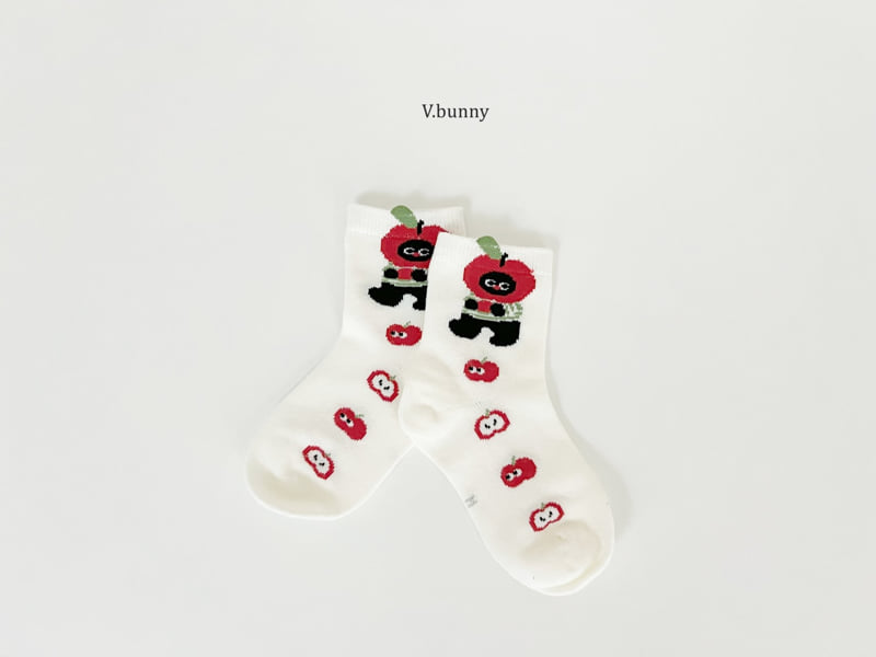 V Bunny - Korean Children Fashion - #magicofchildhood - Kapel Socks Set - 5