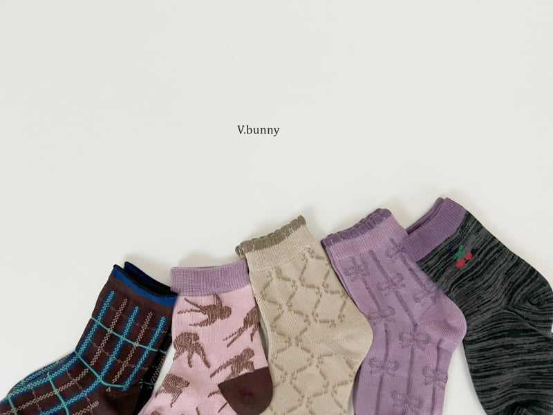 V Bunny - Korean Children Fashion - #magicofchildhood - Swallow Socks Set - 3