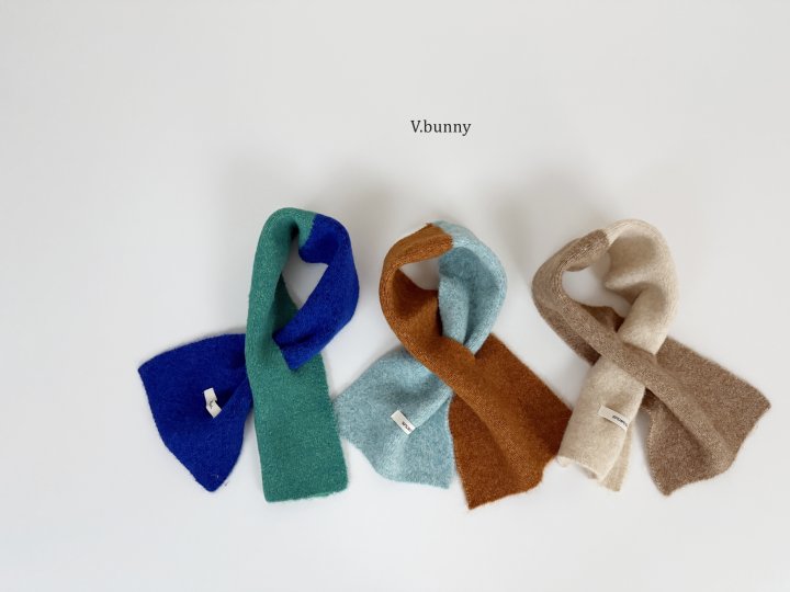 V Bunny - Korean Children Fashion - #magicofchildhood - Two-Color Muffler - 2