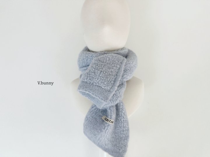 V Bunny - Korean Children Fashion - #magicofchildhood - Boucle Muffler - 9