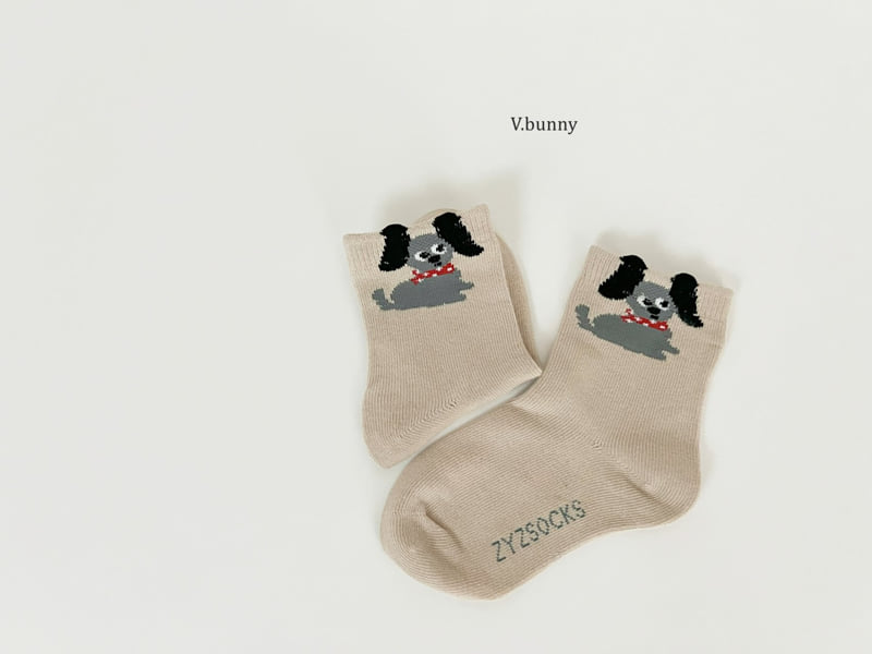 V Bunny - Korean Children Fashion - #minifashionista - Elbe Socks Set - 9