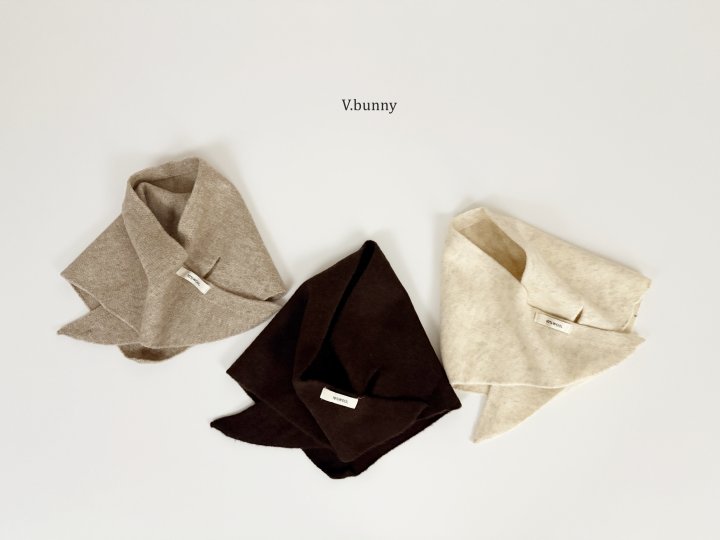 V Bunny - Korean Children Fashion - #magicofchildhood - Triangle Muffler - 4