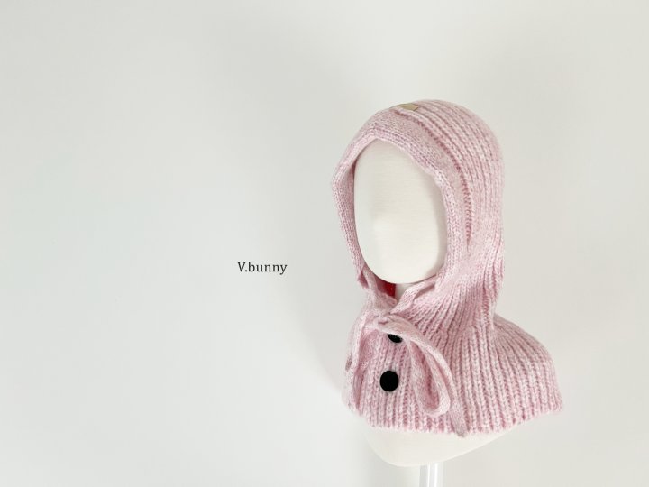 V Bunny - Korean Children Fashion - #minifashionista - Button Balaclava - 11