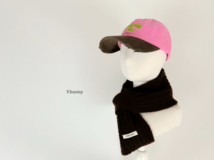 V Bunny - Korean Children Fashion - #minifashionista - Waffle Muffler - 8