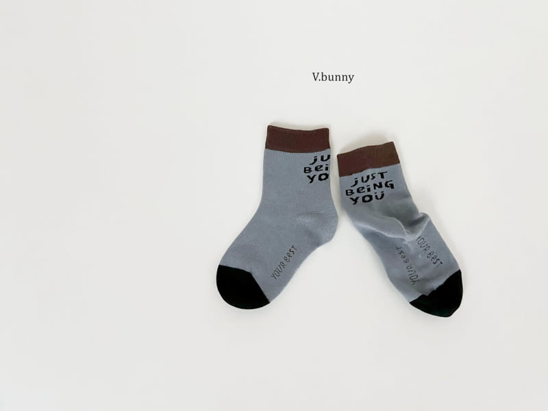 V Bunny - Korean Children Fashion - #prettylittlegirls - Just Socks Set - 8
