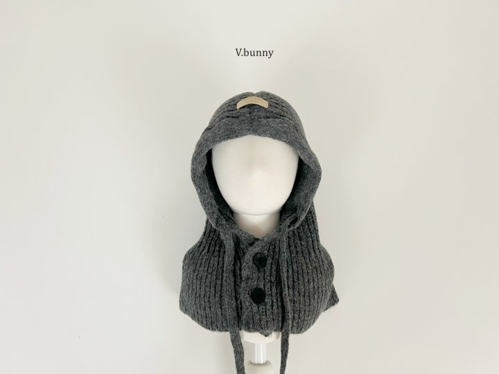 V Bunny - Korean Children Fashion - #prettylittlegirls - Button Balaclava - 12