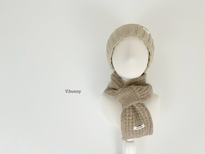 V Bunny - Korean Children Fashion - #prettylittlegirls - Waffle Muffler - 9