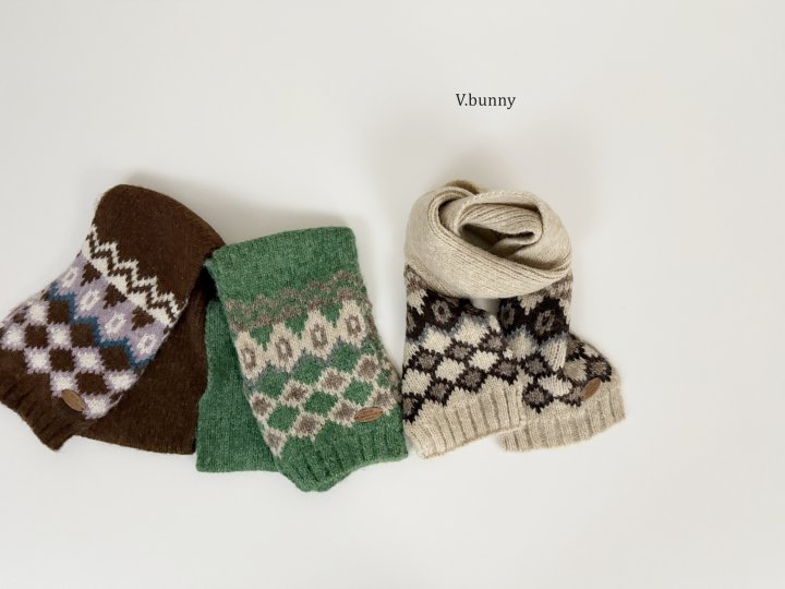 V Bunny - Korean Children Fashion - #stylishchildhood - MISSO Muffler - 5