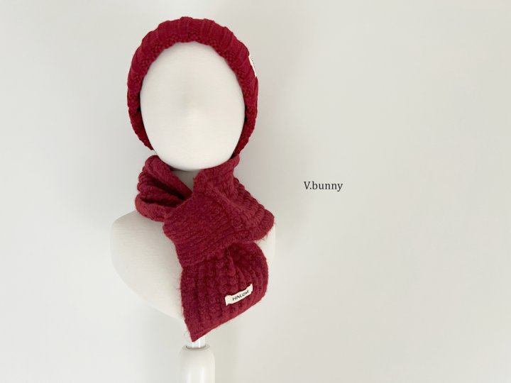 V Bunny - Korean Children Fashion - #todddlerfashion - Waffle Muffler - 10