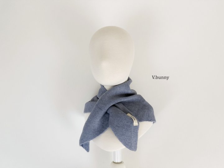 V Bunny - Korean Children Fashion - #toddlerclothing - Triangle Muffler - 7