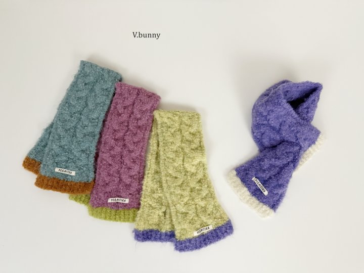 V Bunny - Korean Children Fashion - #toddlerclothing - Softy Softy Muffler - 5