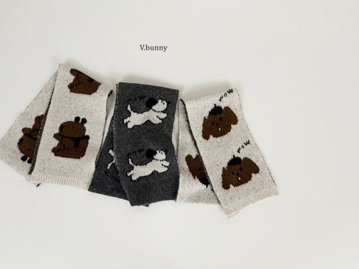 V Bunny - Korean Children Fashion - #toddlerclothing - Wow Muffler - 2