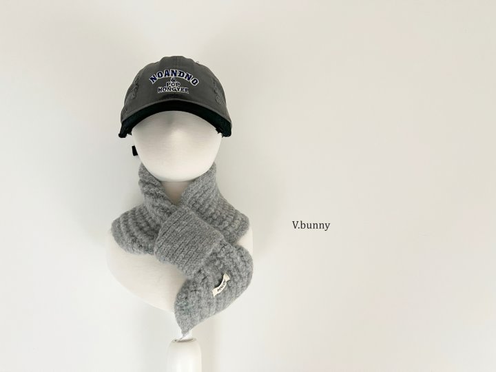 V Bunny - Korean Children Fashion - #toddlerclothing - Waffle Muffler - 11