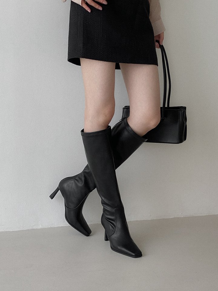 Vade - Korean Women Fashion - #momslook - Long Stiletto Boots