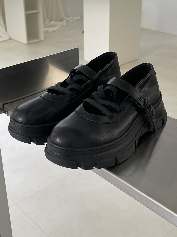 Vade - Korean Women Fashion - #momslook - Unique Mary Jane Loafers - 3