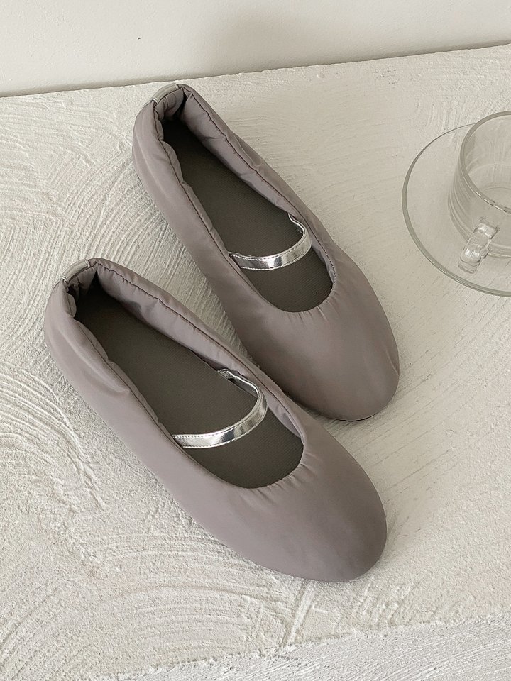 Vade - Korean Women Fashion - #momslook - Mary Jane Padded Flats - 5