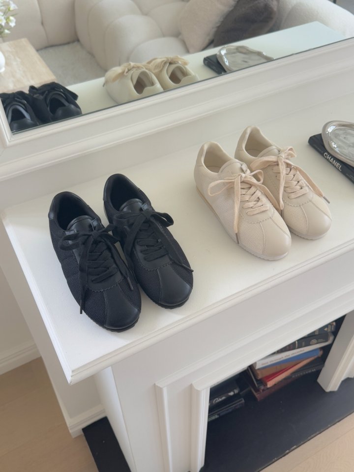 Vade - Korean Women Fashion - #womensfashion - Mesh Cortez Sneakers - 4