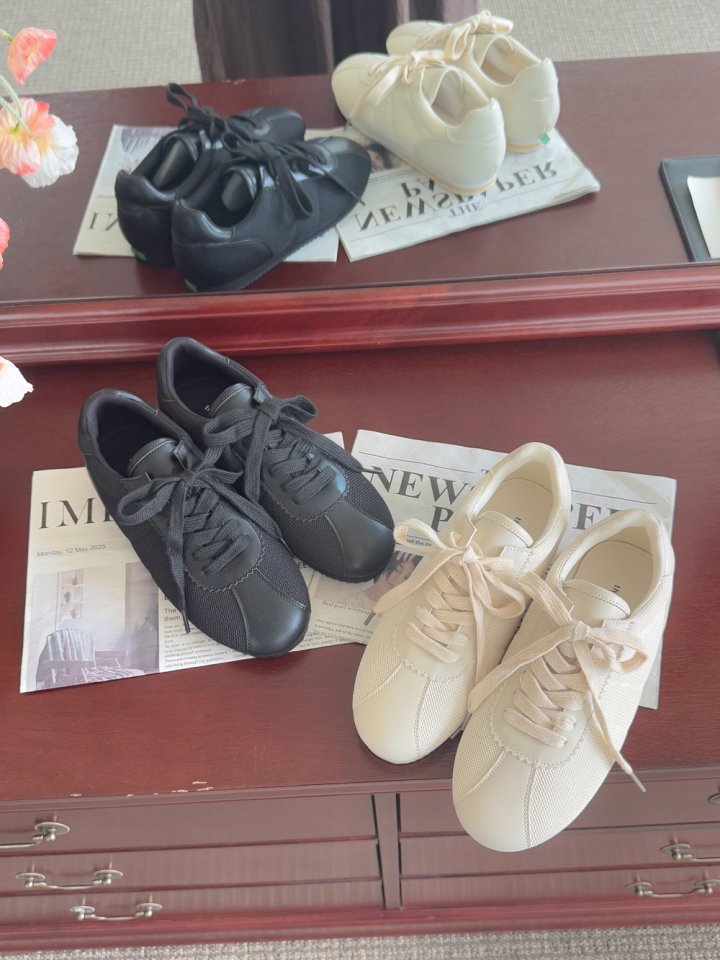 Vade - Korean Women Fashion - #momslook - Mesh Cortez Sneakers - 6