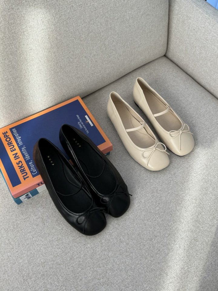 Vade - Korean Women Fashion - #momslook - Soft Cloud Ribbon Flats - 3