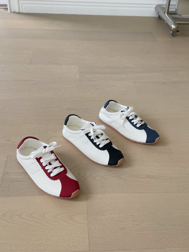 Vade - Korean Women Fashion - #momslook - Mu Slim Color Block Sneakers - 6