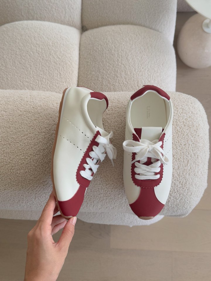 Vade - Korean Women Fashion - #momslook - Mu Slim Color Block Sneakers - 8