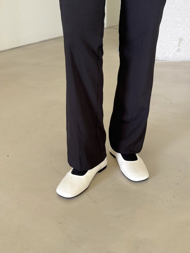 Vade - Korean Women Fashion - #momslook - Square Mary Jane Flats - 12