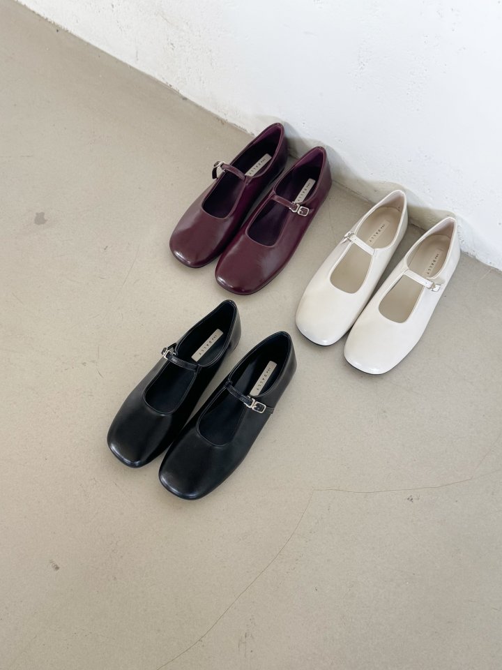 Vade - Korean Women Fashion - #womensfashion - Square Mary Jane Flats - 4