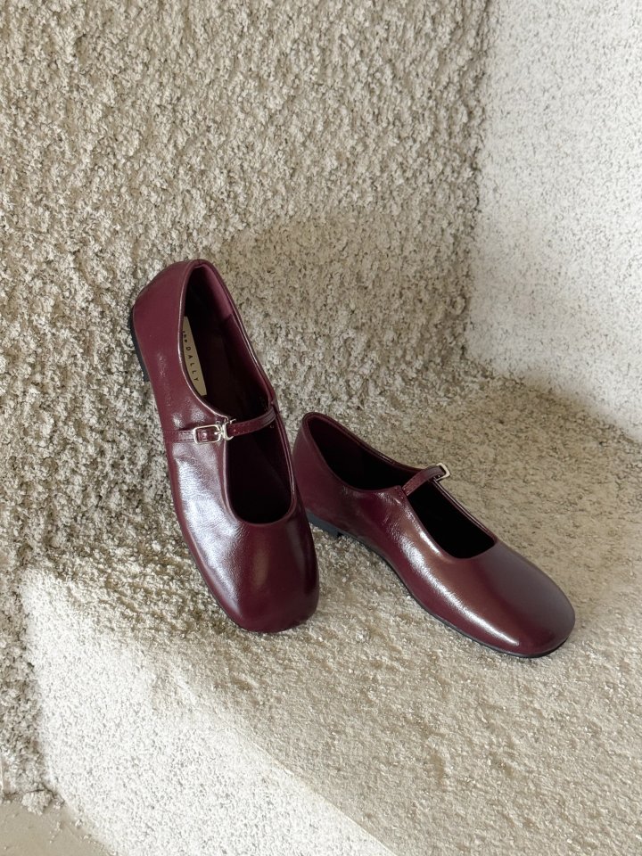 Vade - Korean Women Fashion - #momslook - Square Mary Jane Flats - 6
