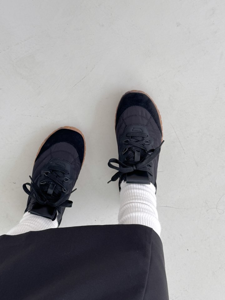 Vade - Korean Women Fashion - #momslook - Slim Color Block Sneakers - 12