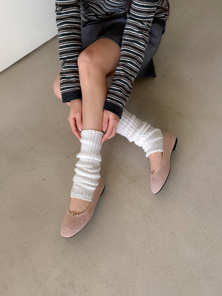 Vade - Korean Women Fashion - #momslook - Suede Point Flats - 5