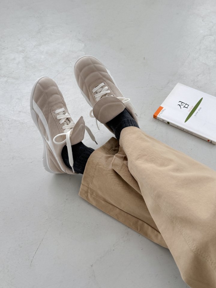 Vade - Korean Women Fashion - #momslook - Speed Runner Suede Sneakers - 7