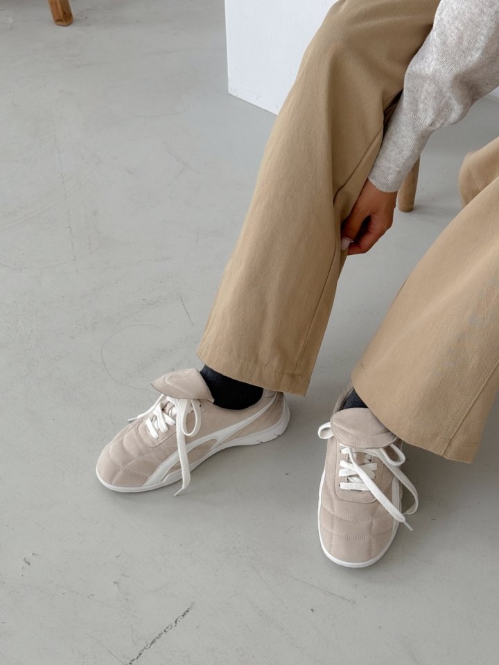 Vade - Korean Women Fashion - #momslook - Speed Runner Suede Sneakers - 9