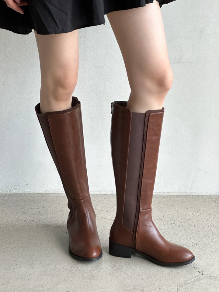 Vade - Korean Women Fashion - #momslook - Mid Half Boots