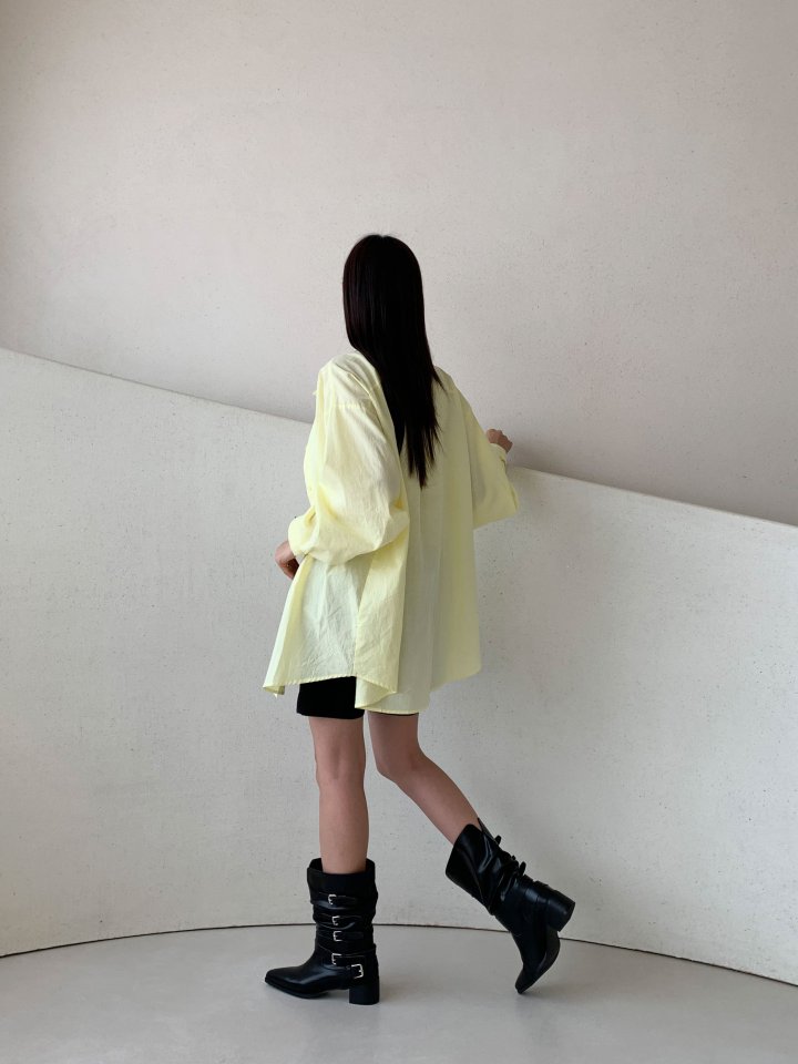 Vade - Korean Women Fashion - #momslook - Half Mid Ankle Stiletto Boots - 3