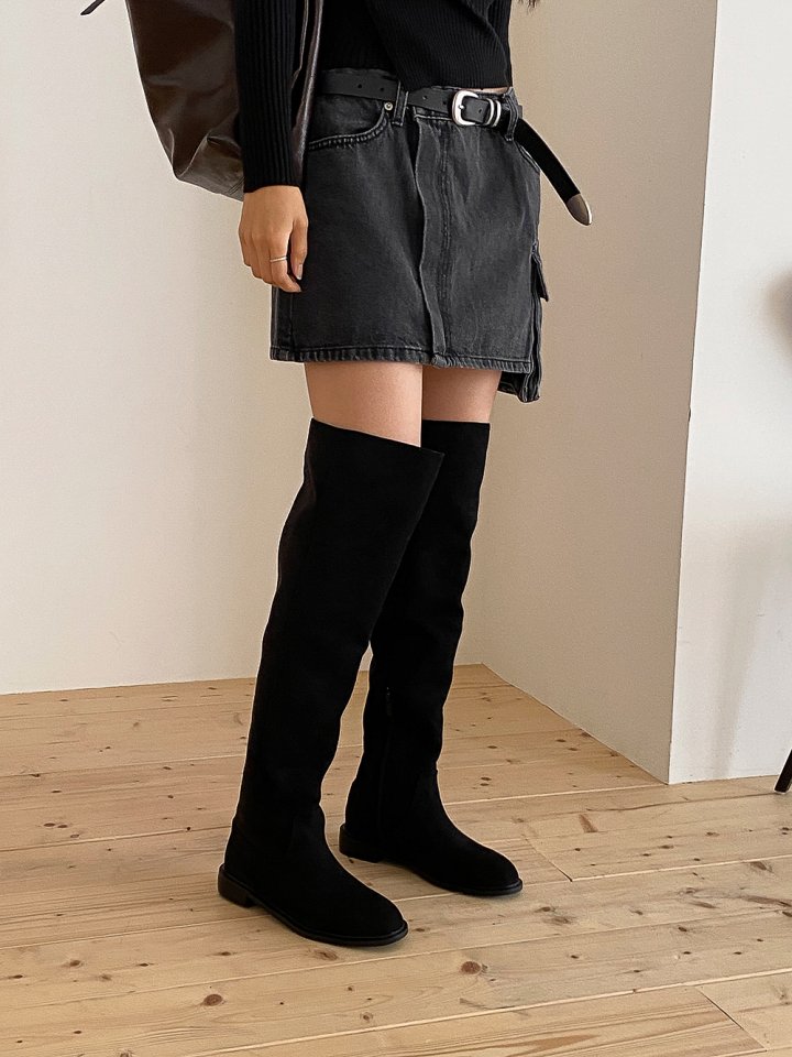 Vade - Korean Women Fashion - #momslook - Mid High Long Boots - 10