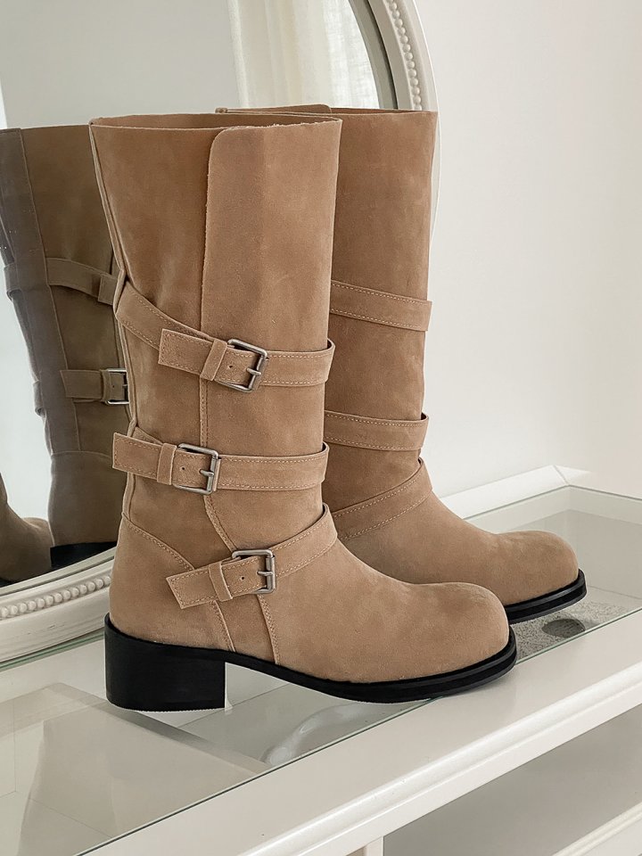 Vade - Korean Women Fashion - #momslook - Best Half Mid Boots - 7