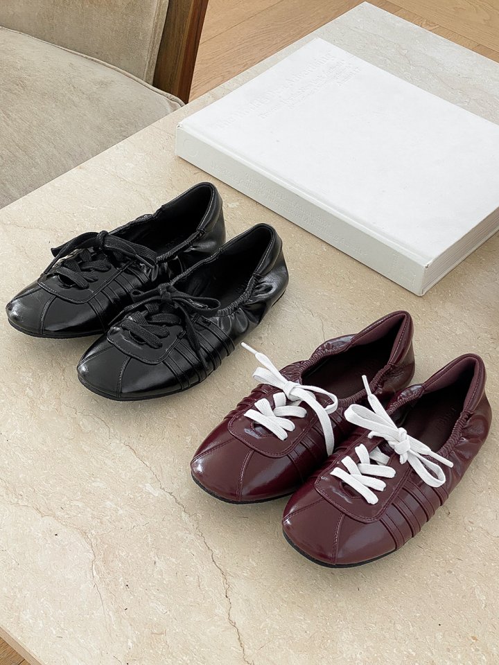 Vade - Korean Women Fashion - #momslook - Round Puffy Ballet Sneakers - 3