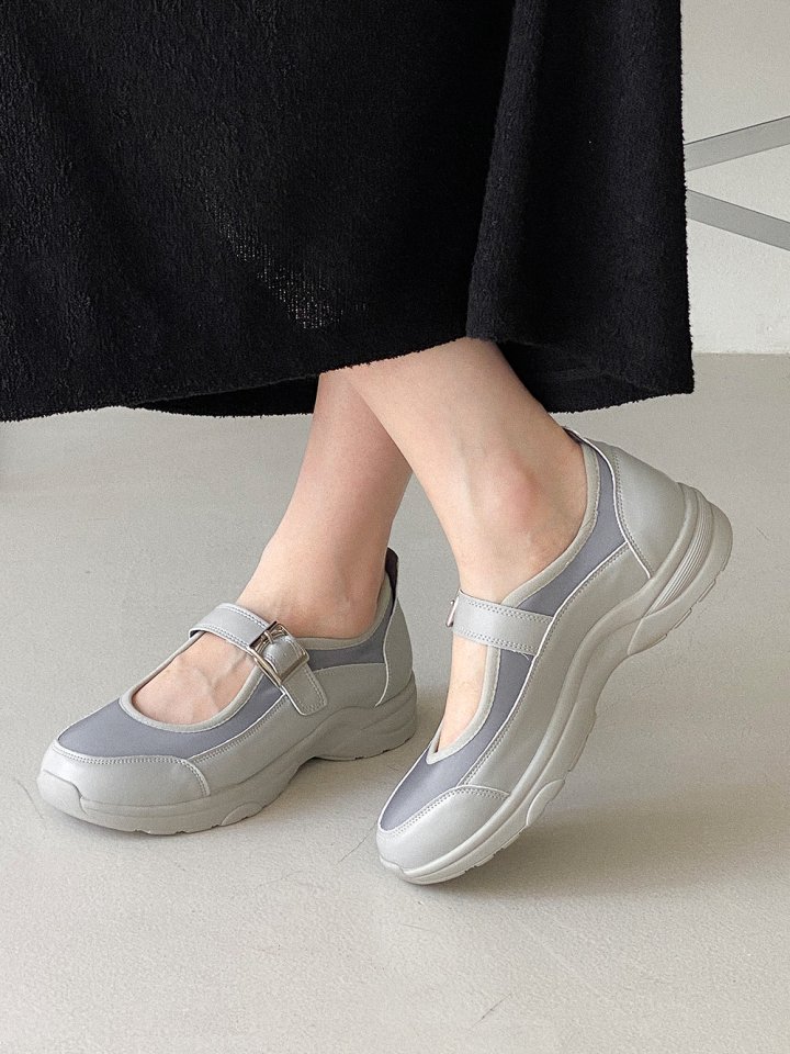 Vade - Korean Women Fashion - #momslook - Height Mary Jane Sneakers - 2