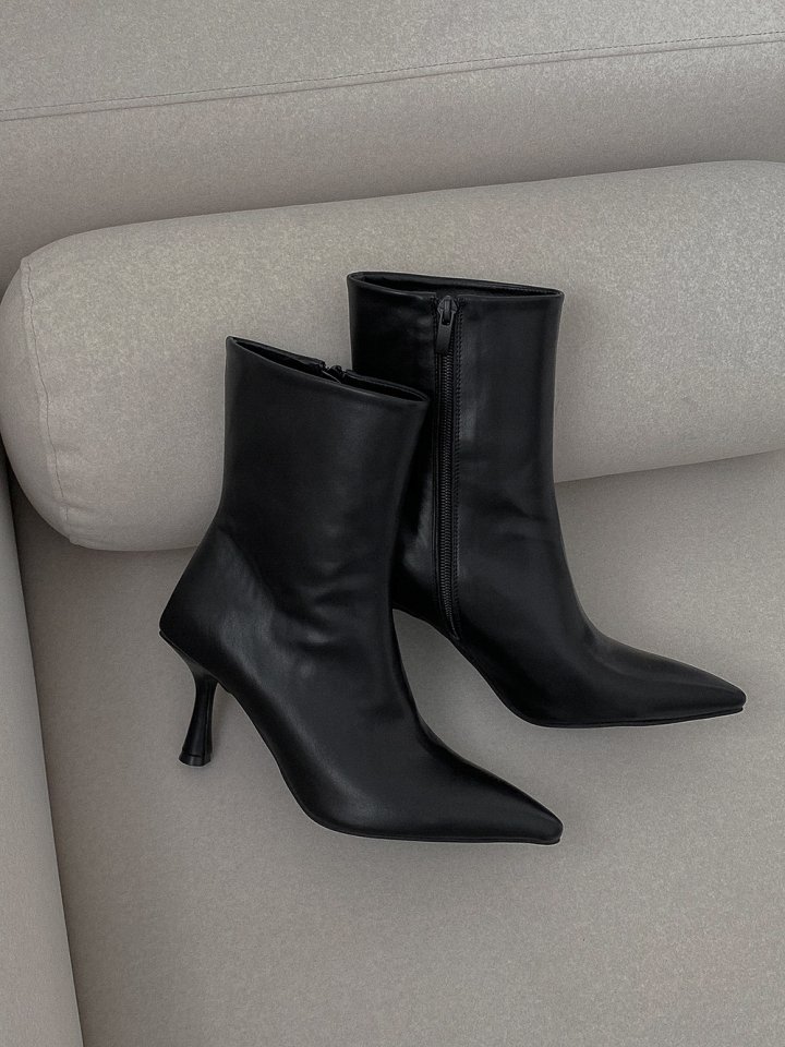 Vade - Korean Women Fashion - #momslook - Stiletto Ankle Boot Heels - 11