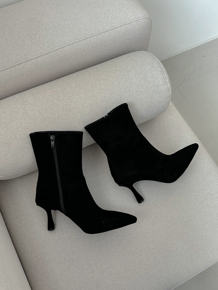 Vade - Korean Women Fashion - #momslook - Stiletto Ankle Boot Heels - 9