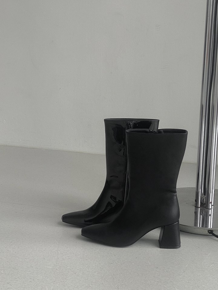 Vade - Korean Women Fashion - #momslook - Mid Half Boots - 11