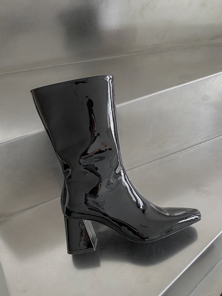 Vade - Korean Women Fashion - #momslook - Mid Half Boots - 3